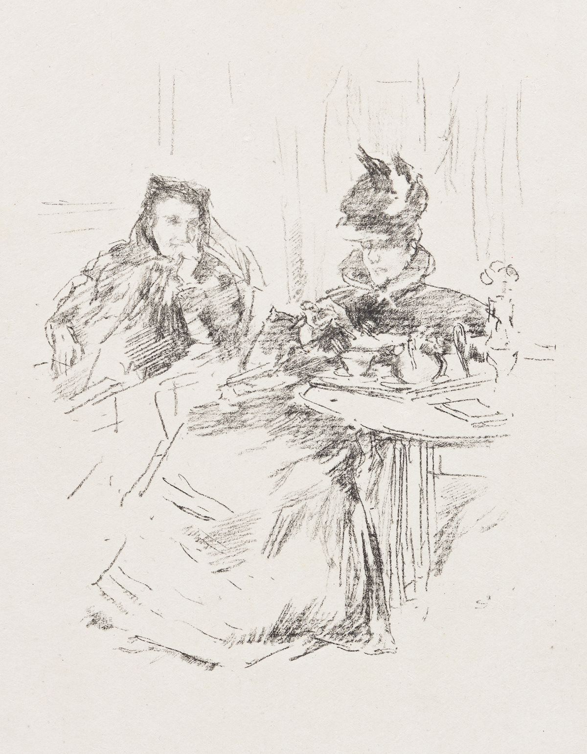 JAMES A. M. WHISTLER Afternoon Tea.